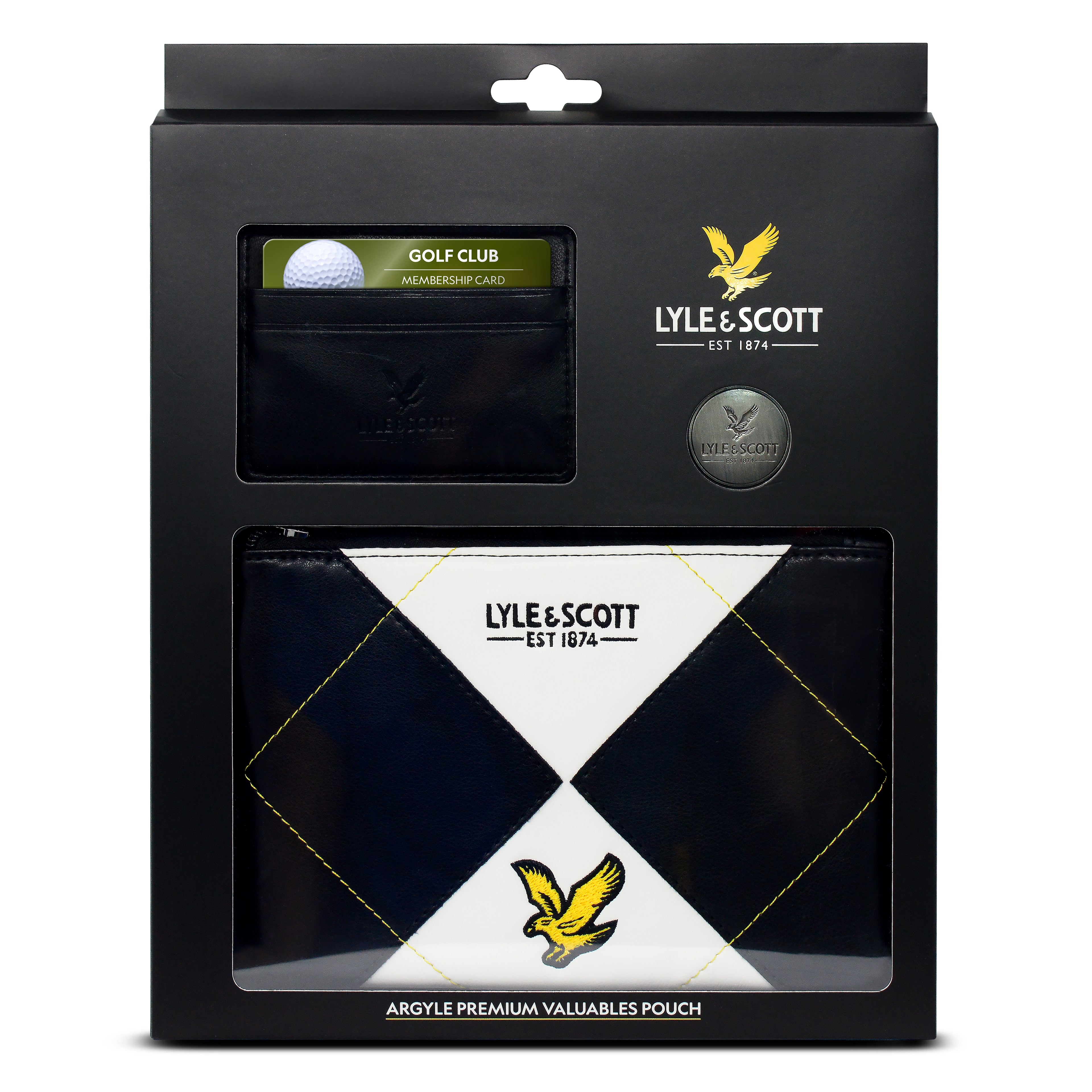 LYLE & SCOTT ARGYLE PREMIUM VALUBALES POUCH