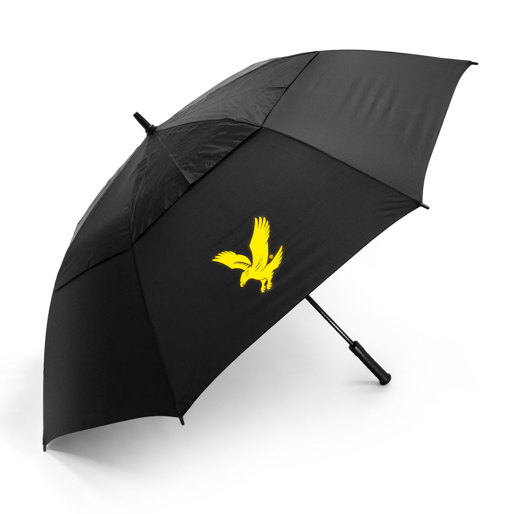 LYLE & SCOTT WIND PROOF UMBRELLA BLACK