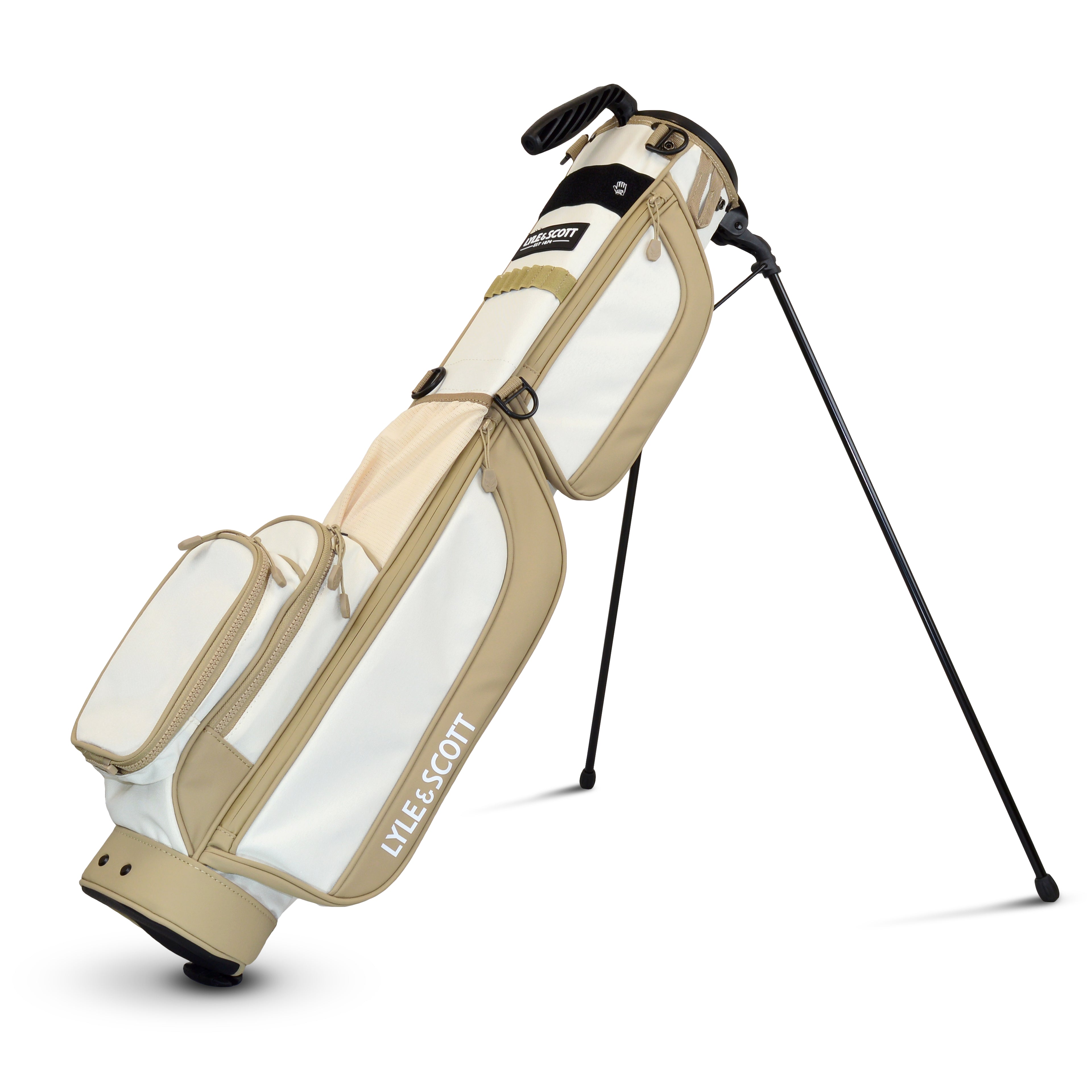 LYLE & SCOTT 5.3'' GOLF BAG - BUTTERSCOTCH