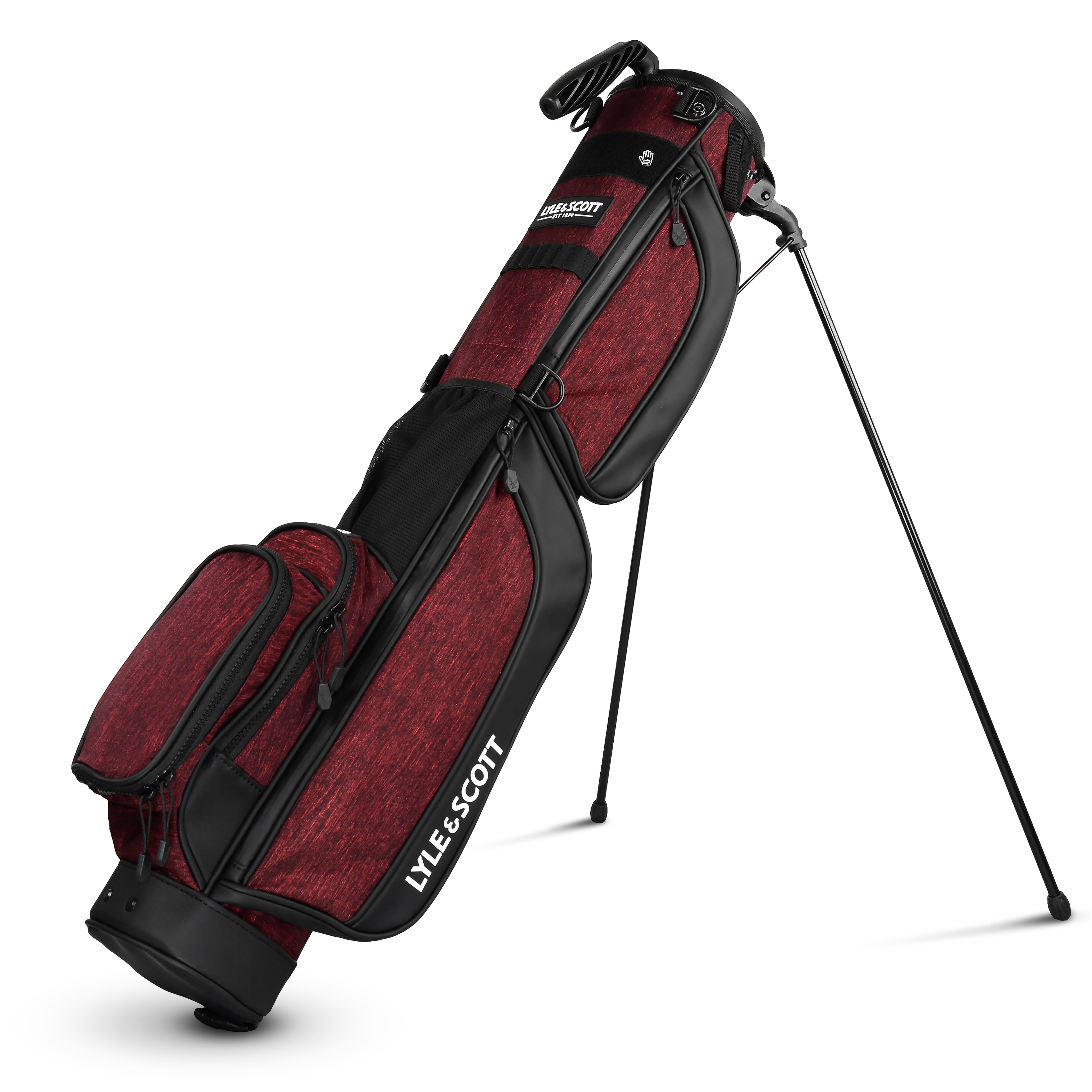 LYLE & SCOTT 5.3'' GOLF BAG - FÌON RED