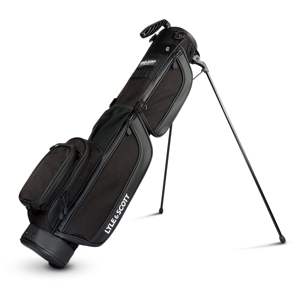 LYLE & SCOTT 5.3'' GOLF BAG - ONYX BLACK