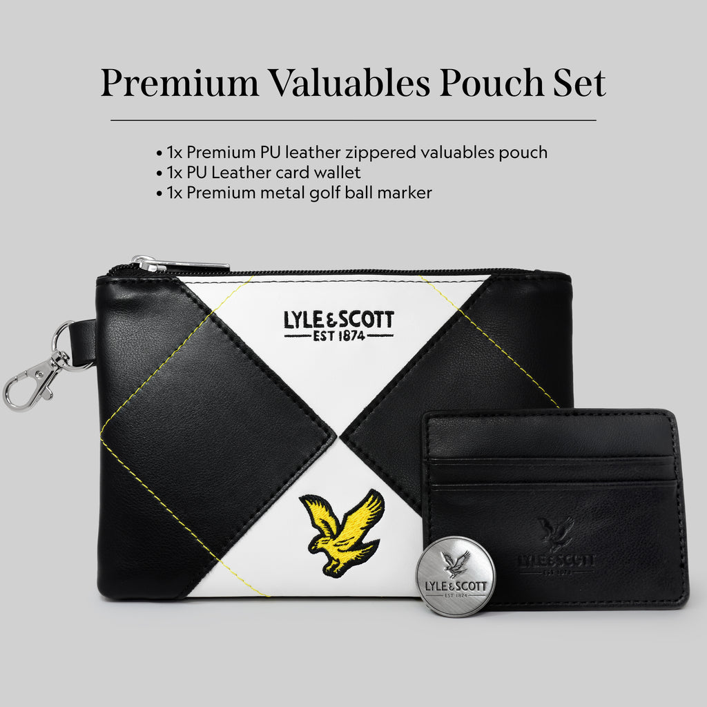 LYLE & SCOTT ARGYLE PREMIUM VALUBALES POUCH