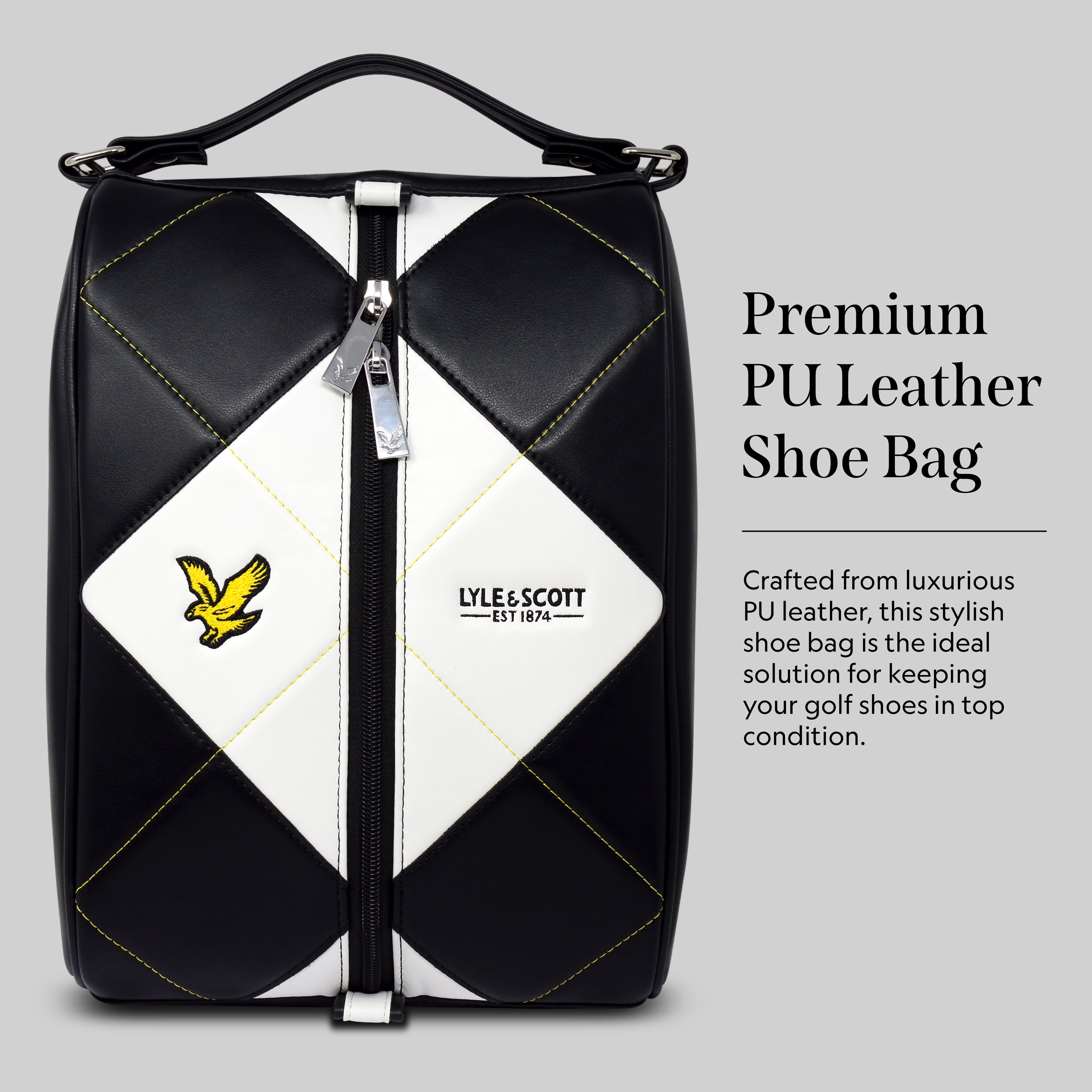 LYLE & SCOTT ARGYLE SHOEBAG