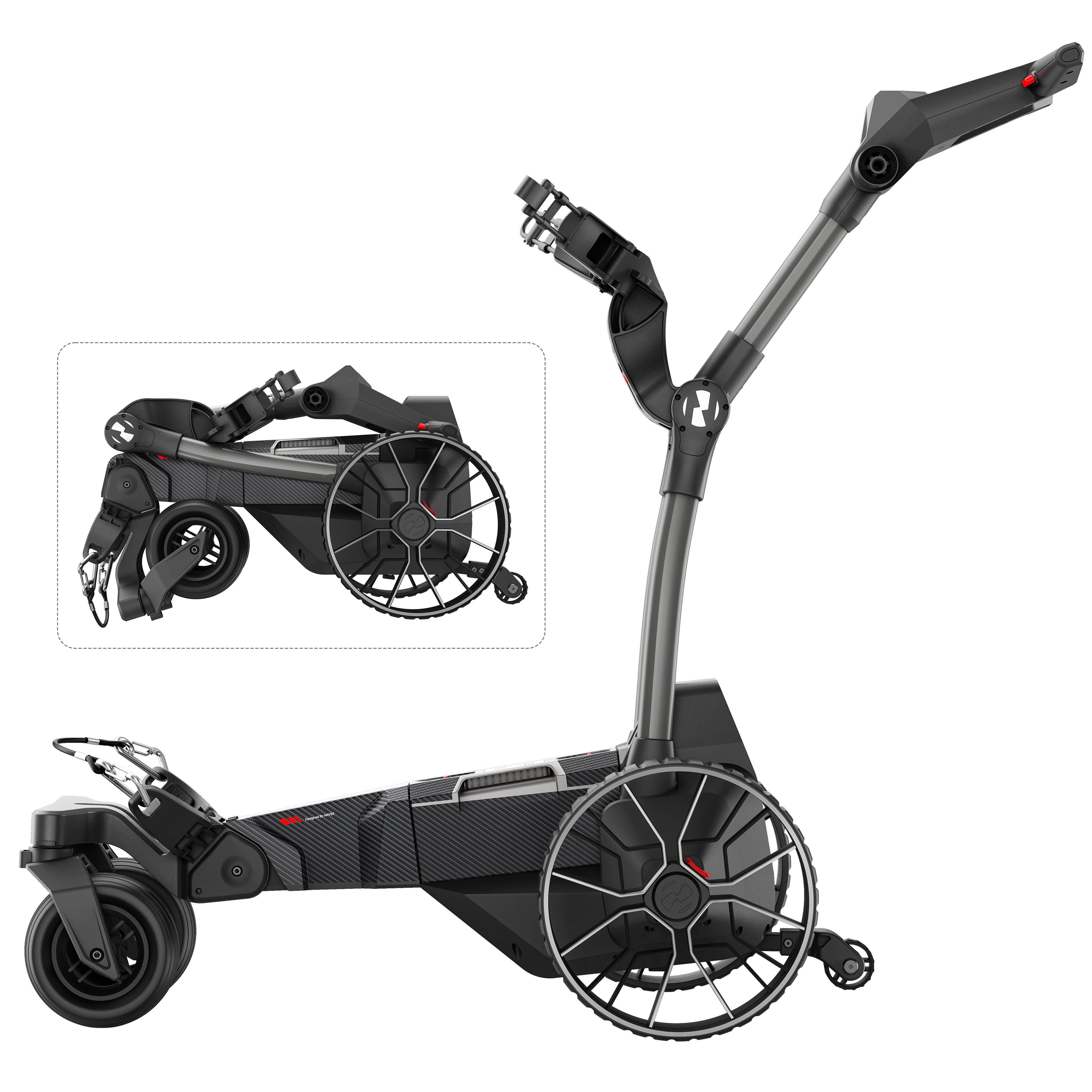 NAVEE BIRDIE 3 ELECRIC REMOTE TROLLEY