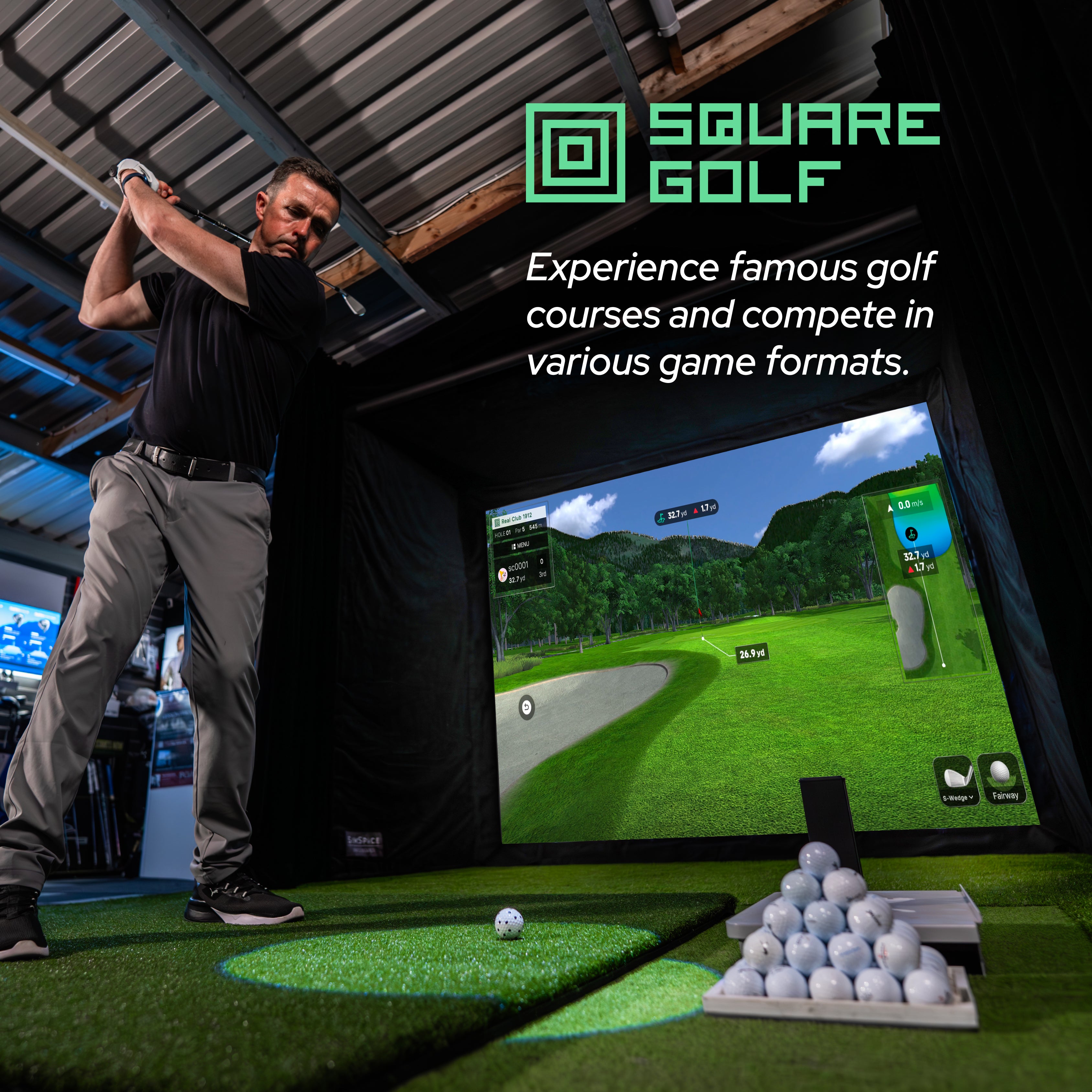 SQUARE GOLF HOME EDITION