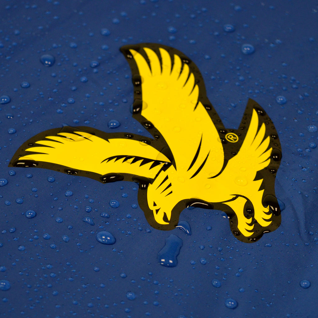 LYLE & SCOTT WIND PROOF UMBRELLA WHITE/BLUE