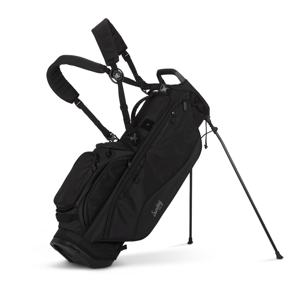 SUNDAY GOLF BAG RYDER 14 - Black (NEW 2026)