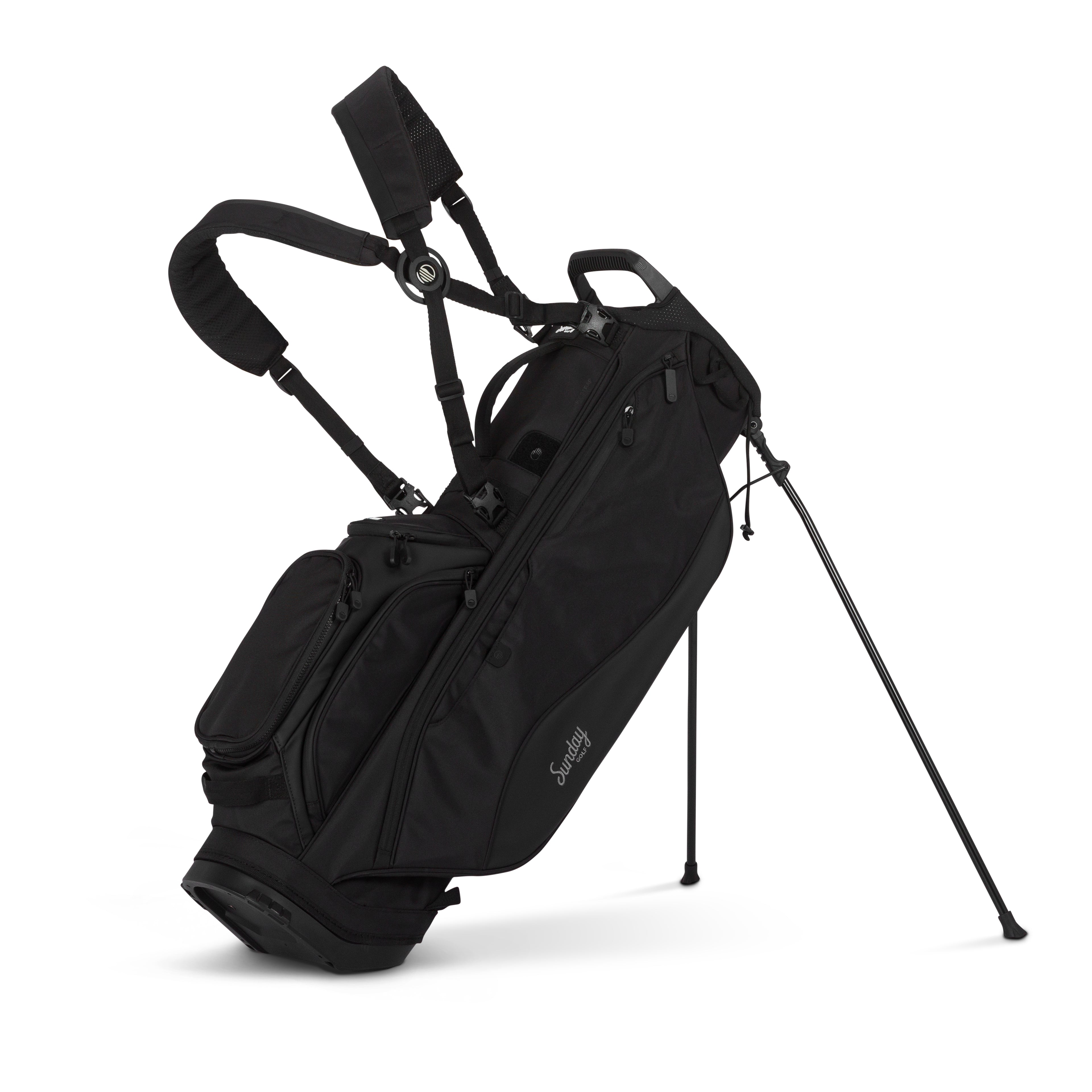 SUNDAY GOLF BAG RYDER 14 - Black (NEW 2026)