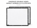 SimSpace Double Sided Impact Screen 2.3 x 2.575 MTR