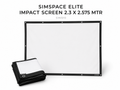 SimSpace Elite Impact Screen 2.7 x 3 MTR Ultramax Grey