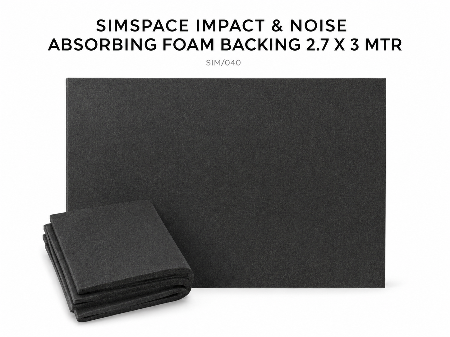 SimSpace Impact & Noise Absorbing Foam Backing 2.7 x 3 MTR