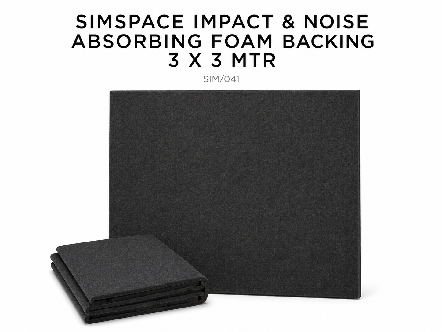 SimSpace Impact & Noise Absorbing Foam Backing 3 x 3 MTR