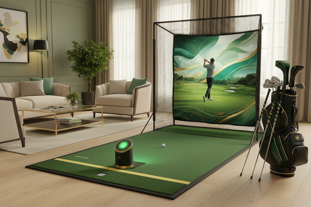 Mobil golfsimulator – Privat