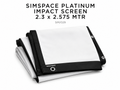 SimSpace Platinum Impact Screen 2.3 x 2.575 MTR