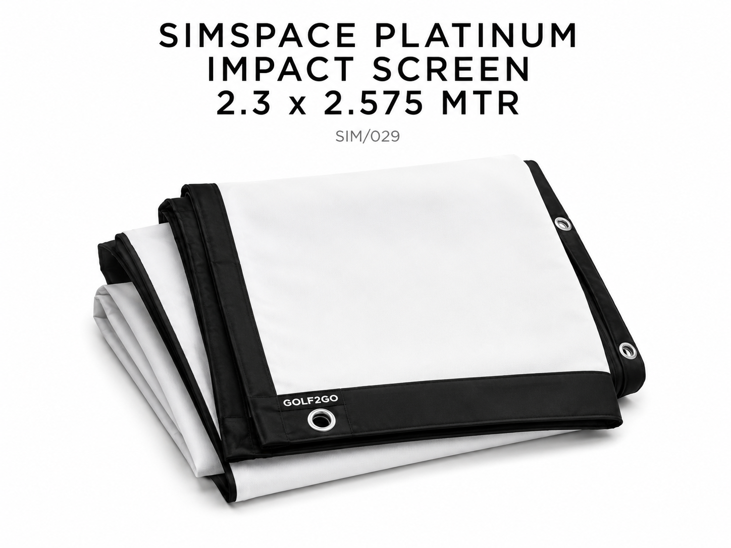SimSpace Platinum Impact Screen 2.3 x 2.575 MTR