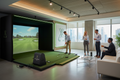 Mobil golfsimulator – Erhverv